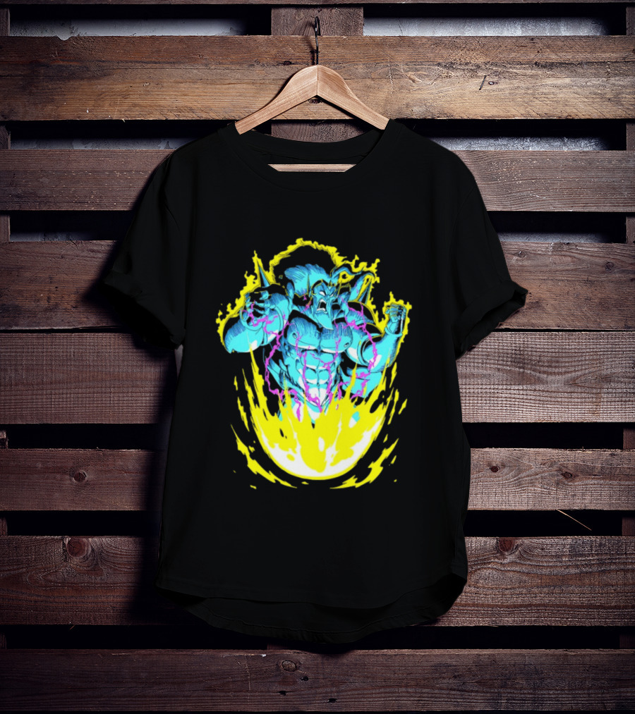 Starbarians Killgar Killgarian Rage Burst With Electric Energy T-Shirt
