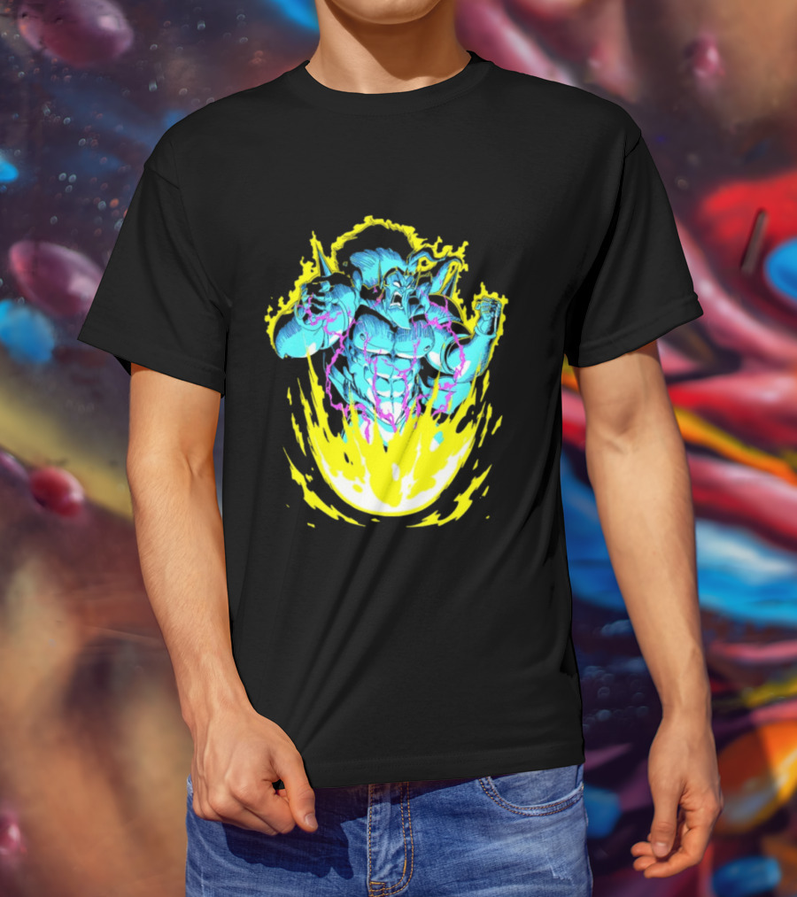 Starbarians Killgar Killgarian Rage Burst With Electric Energy T-Shirt