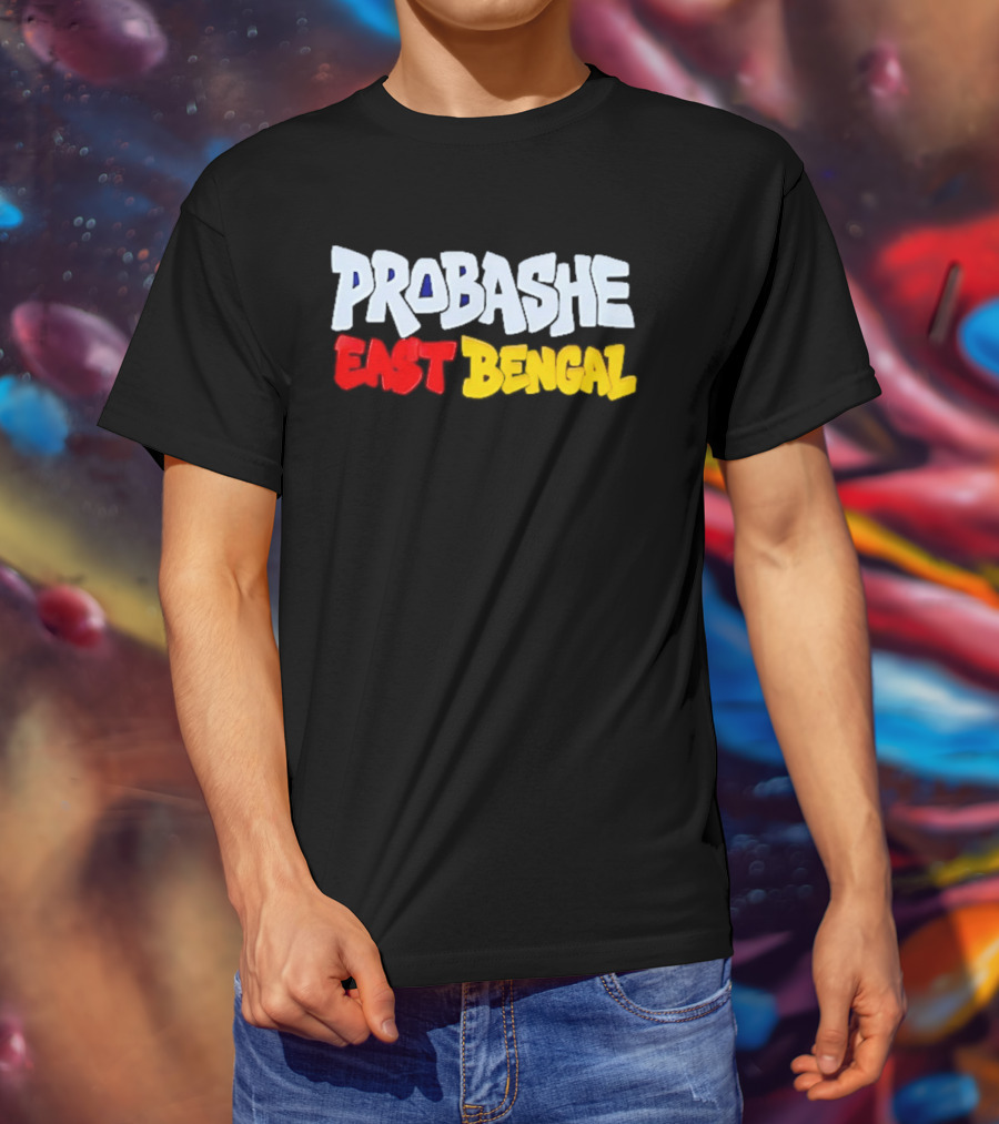 Probashe East Bengal Football Club Supporter T-Shirt