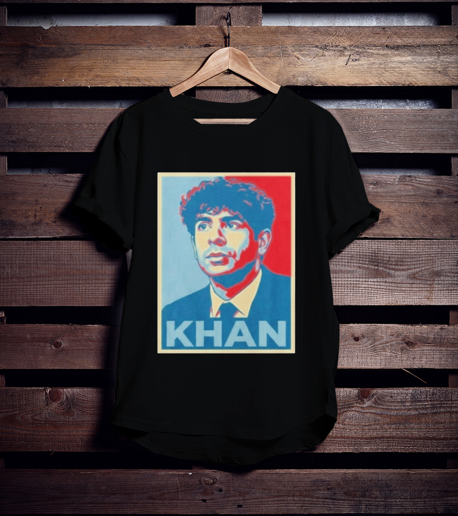 Tony Khan Hope Style Portrait KHAN T-Shirt