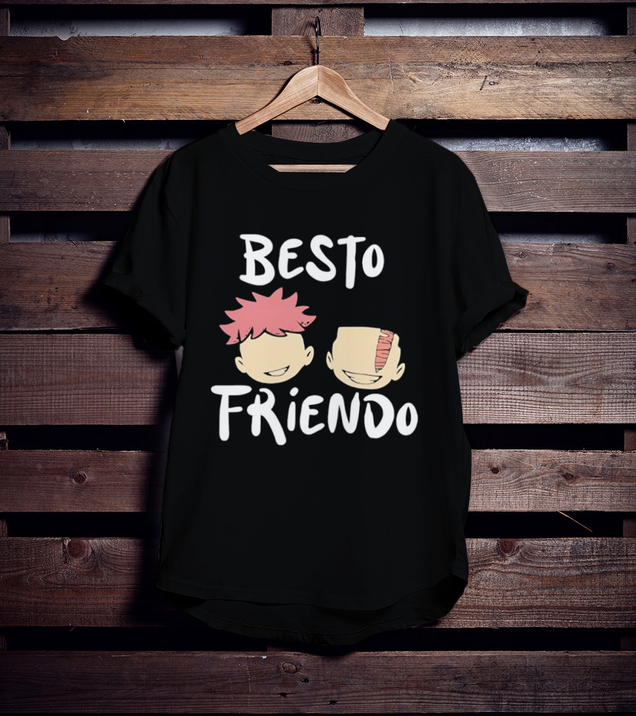 Yuji Itadori And Aoi Todo Besto Friendo Jujutsu Kaisen Anime T-Shirt