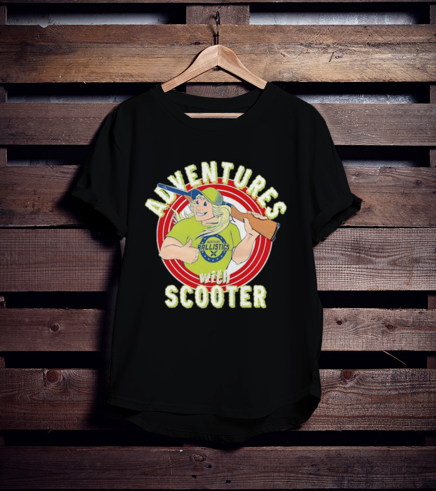 Kentucky Ballistics Adventures With Scooter Hunting T-Shirt