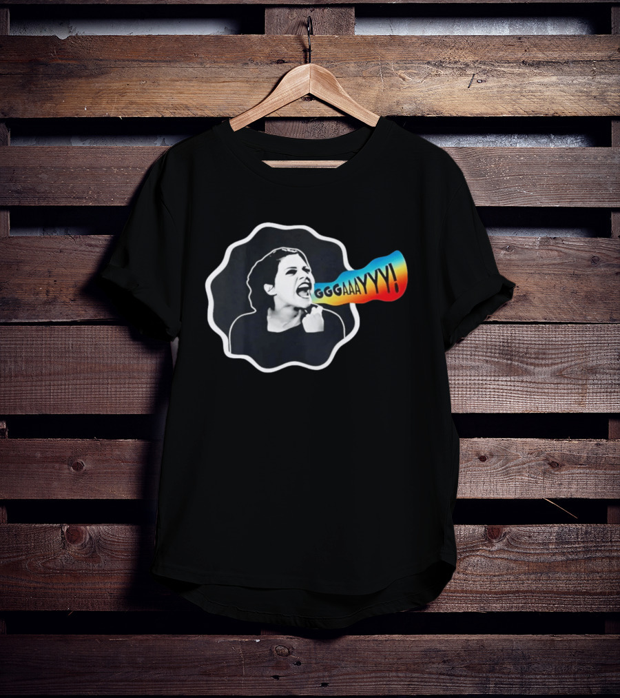 Lisa Swenson GGGAAAYYY Shout LGBTQ Pride T-Shirt