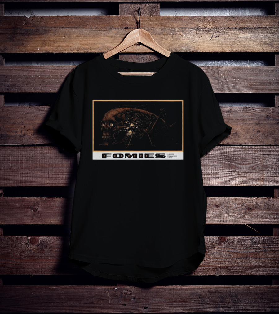 Fomies Skull Mechanica Leipzig UT Connewitz 14 May 2026 T-Shirt