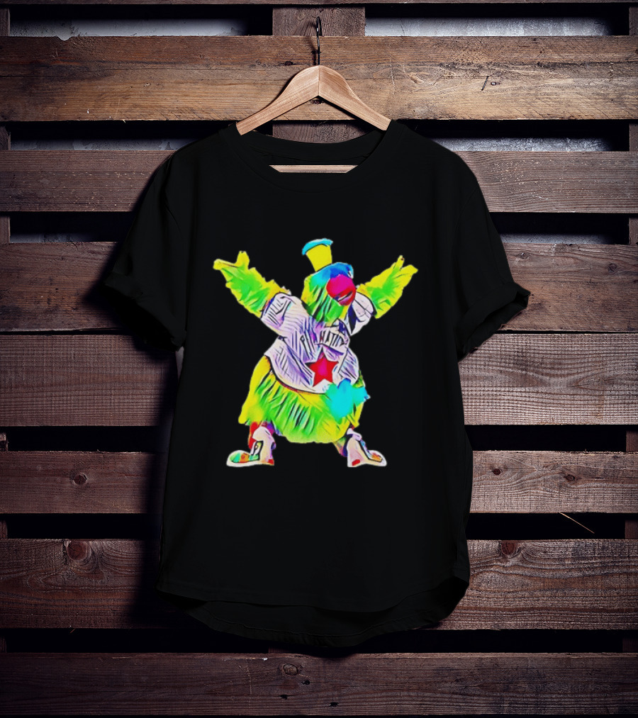 Philly Phillie Phanatic Baseball Mascot Celebration T-Shirt