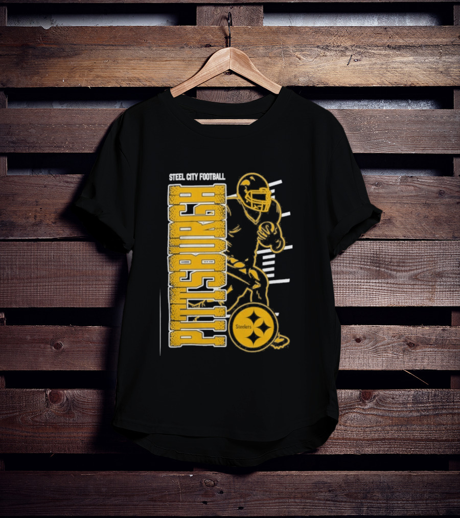 Steel City Football Pittsburgh Steelers Train T-Shirt
