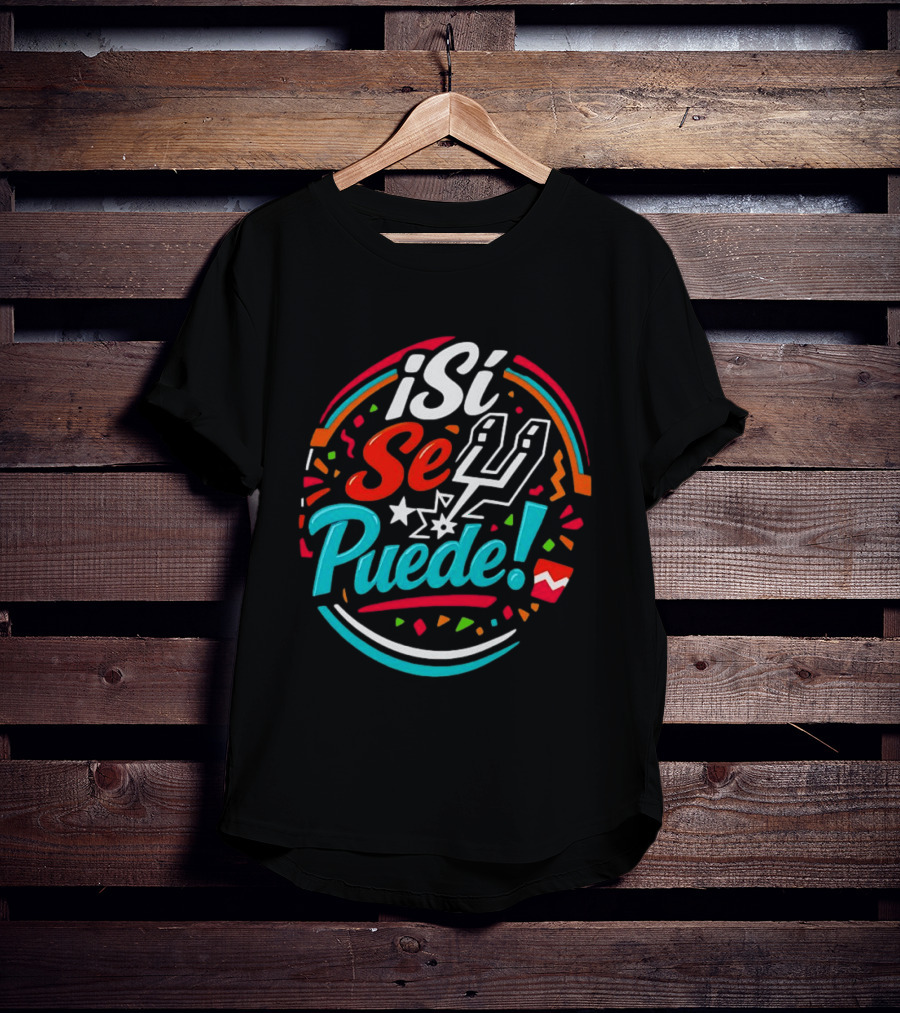 ¡Si Se Puede San Antonio Spurs 2026 Fiesta Colors Celebration T-Shirt