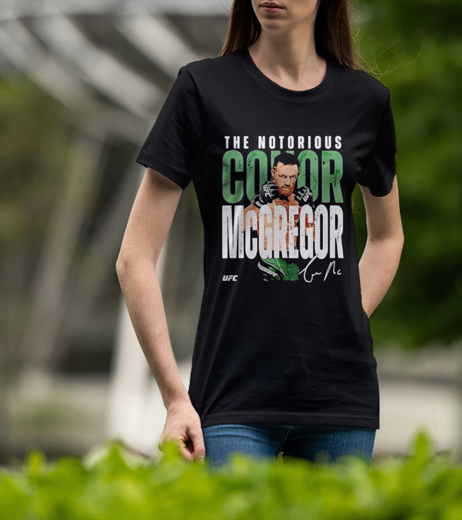 The Notorious Conor McGregor UFC Fighter Signature T-Shirt