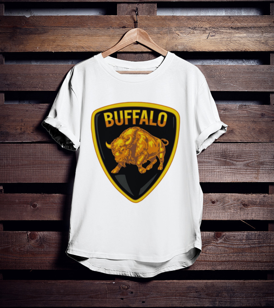 Buffalo Bison Emblem Buffalorghini T-Shirt