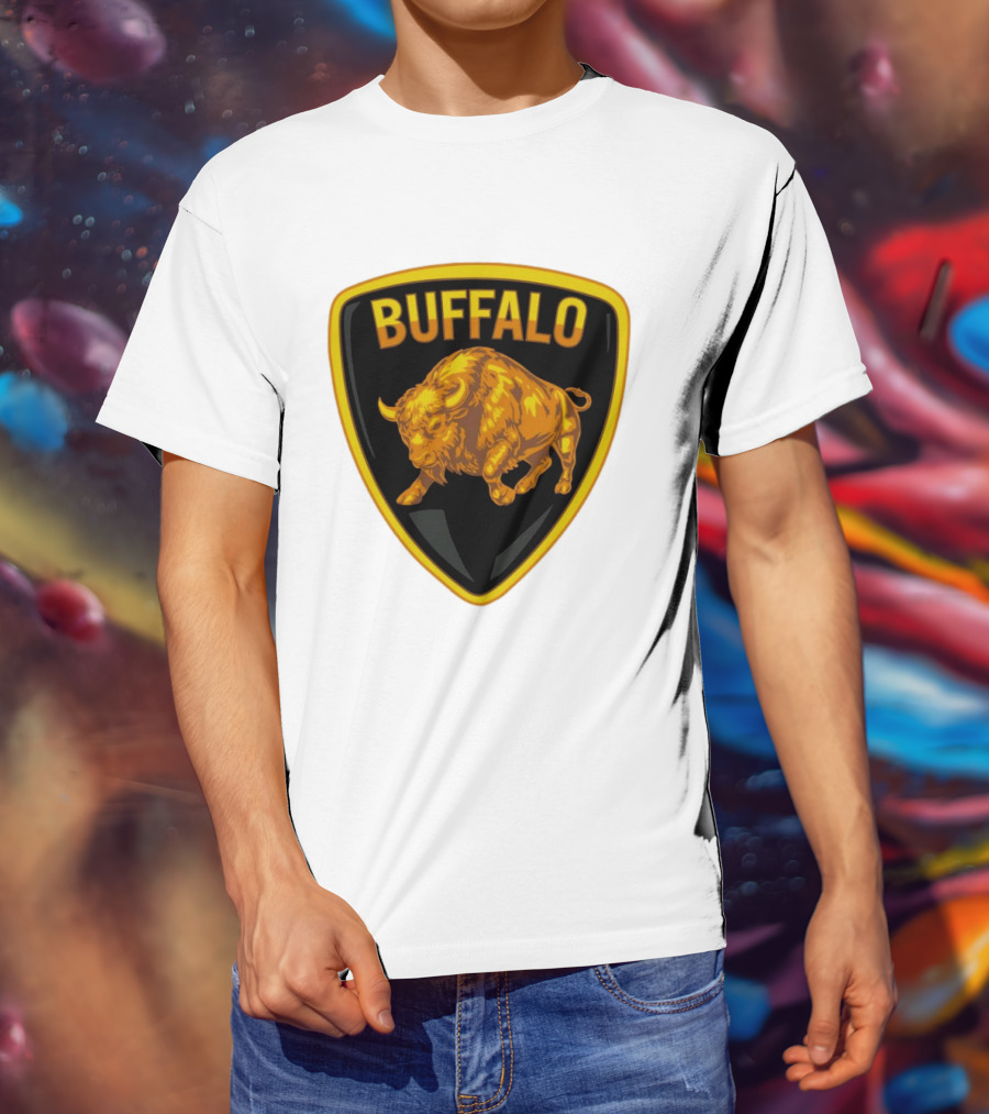 Buffalo Bison Emblem Buffalorghini T-Shirt