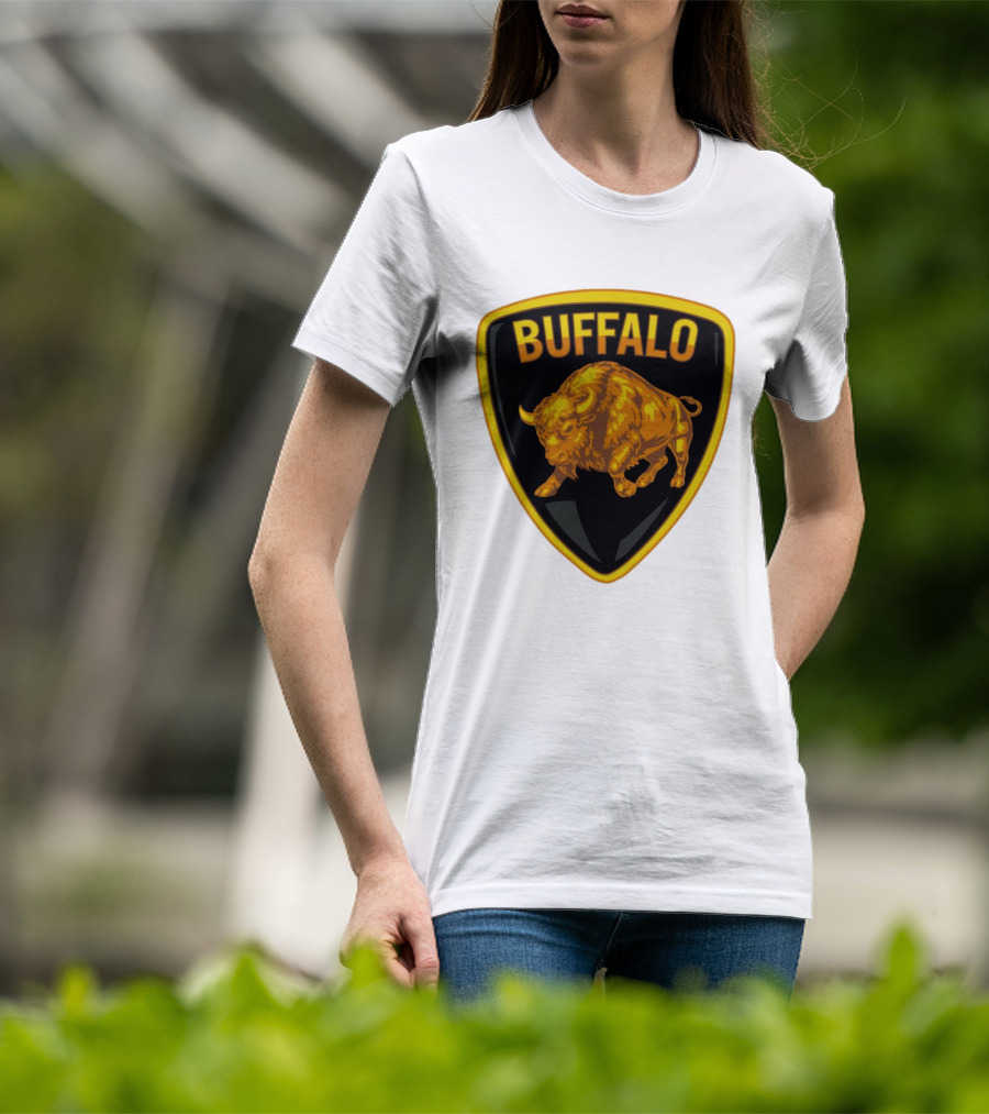 Buffalo Bison Emblem Buffalorghini T-Shirt