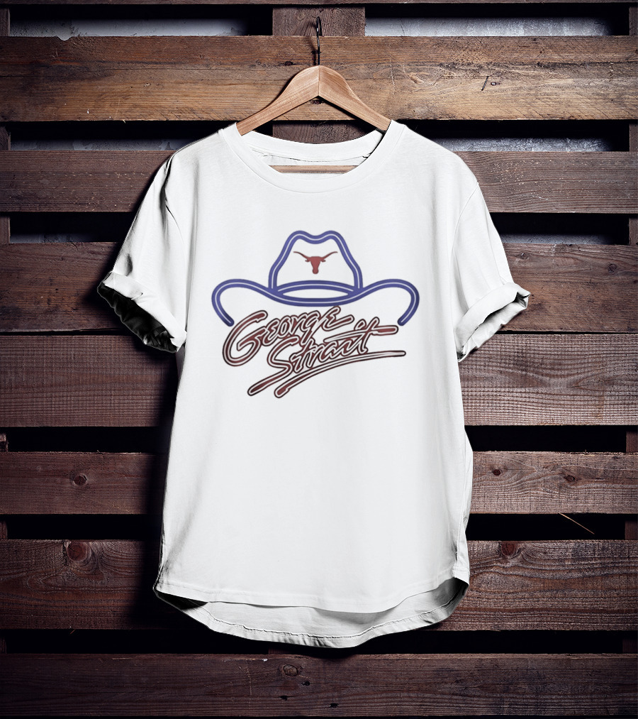 George Strait Texas Longhorns Moody Center 2026 Concert T-Shirt