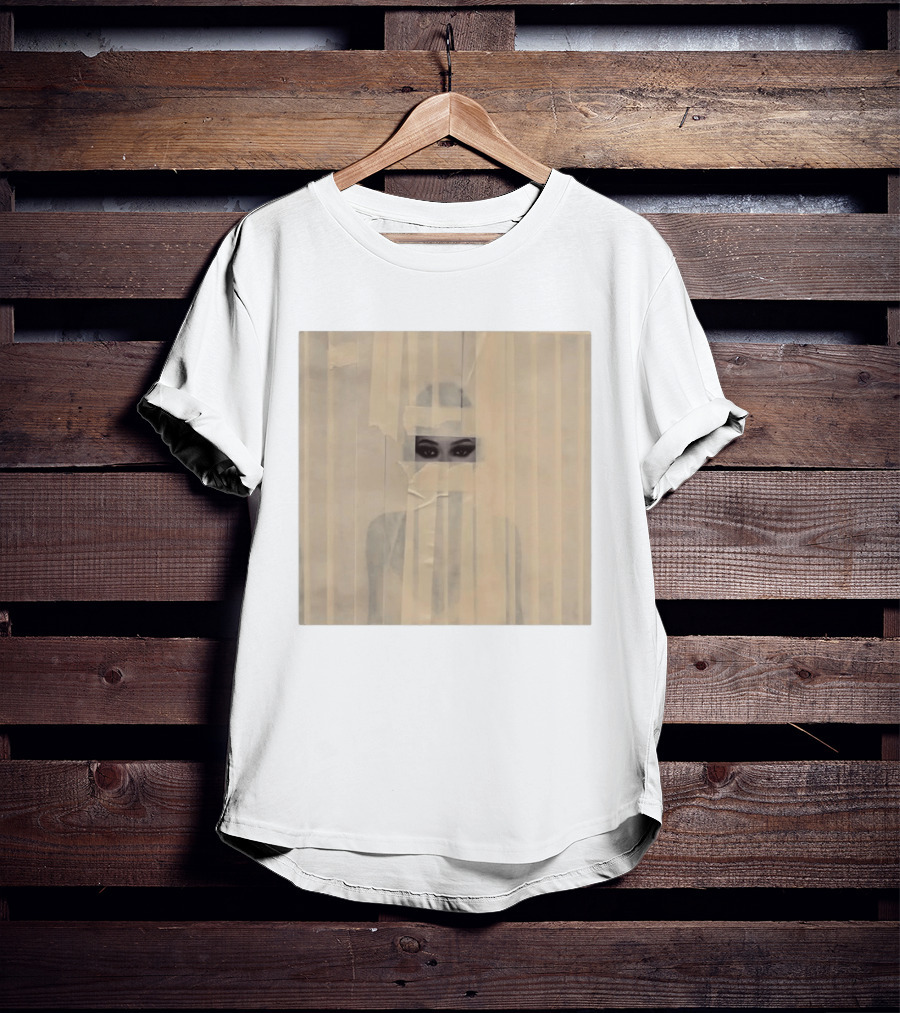 Habibti Drake 2026 Album Cover Mysterious Eyes Behind Curtains T-Shirt