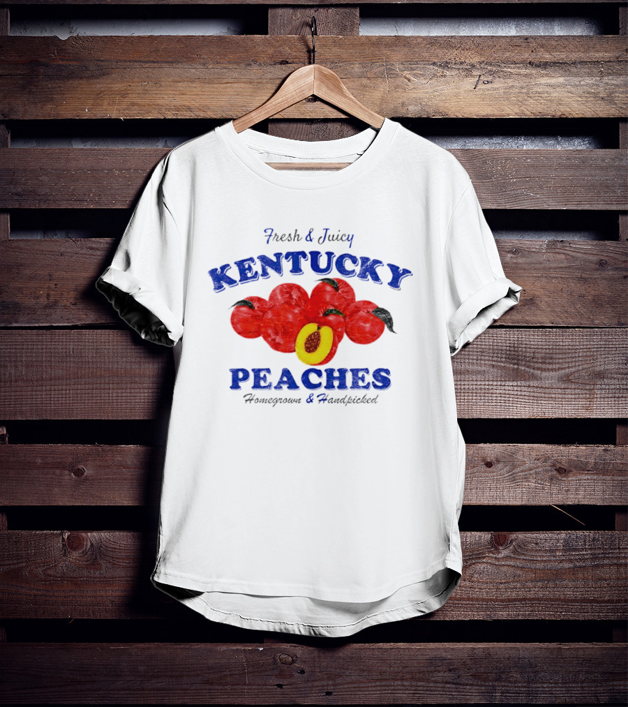 Fresh Juicy Kentucky Peaches Homegrown Handpicked T-Shirt