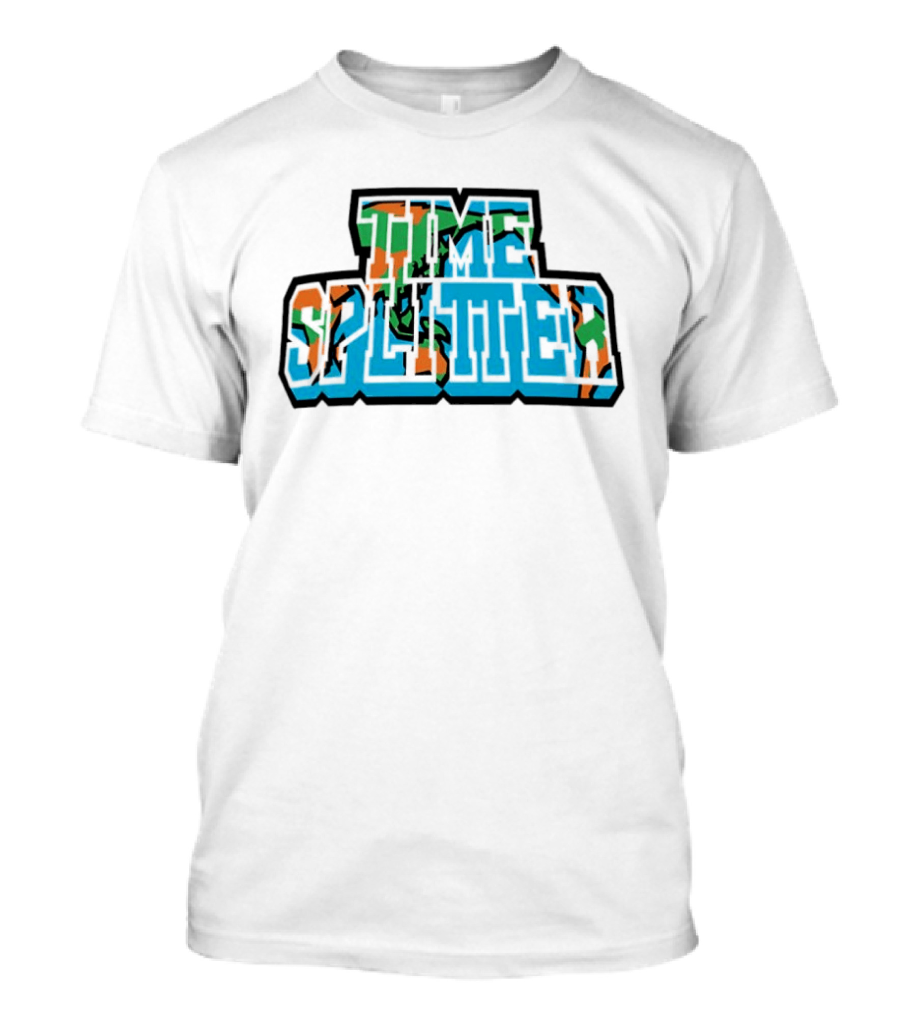 Kushida The Real IC Grappler Time Splitter World Map T-Shirt