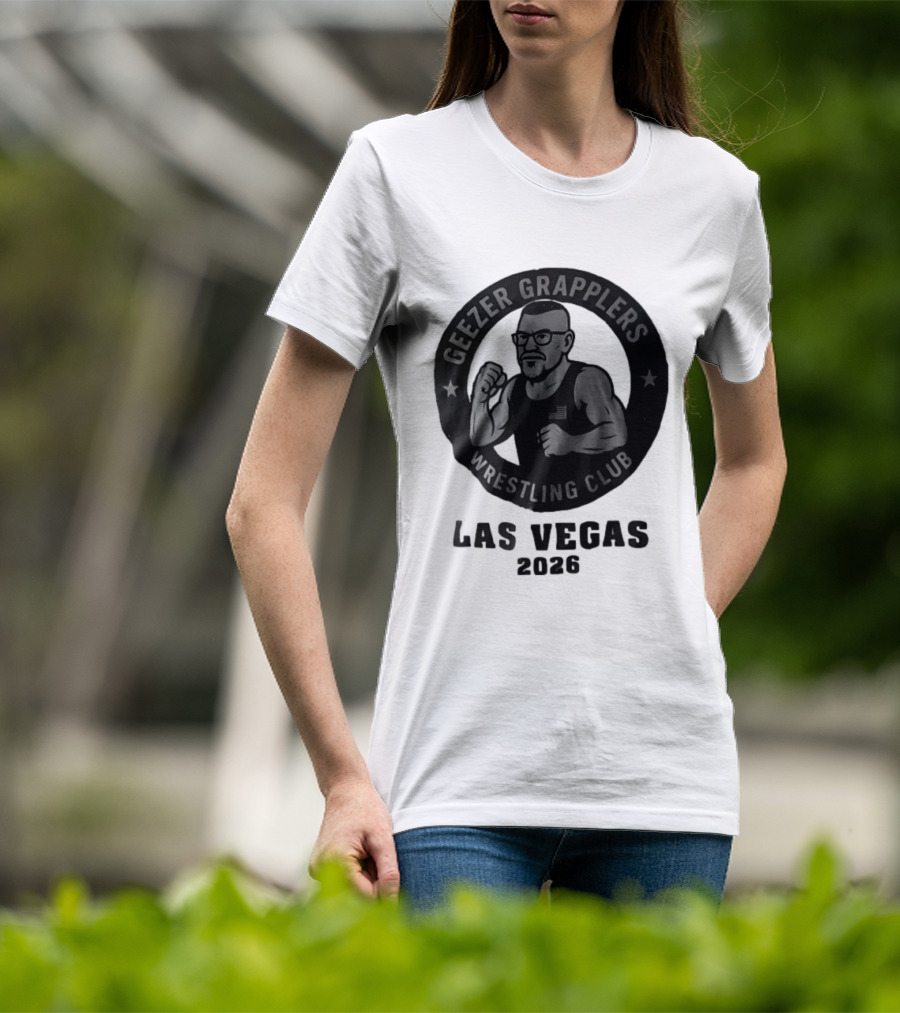 Las Vegas Geezer Grapplers Wrestling Club 2026 T-Shirt