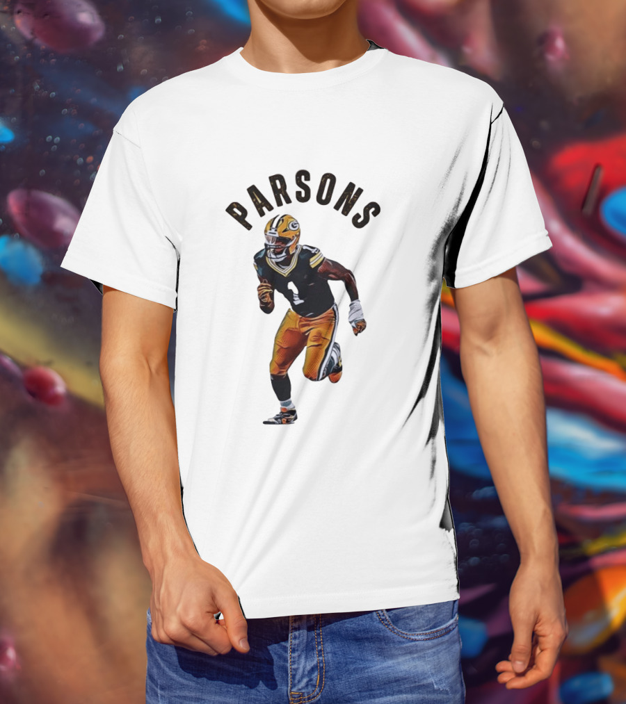 Parsons Green Bay Packers Number 1 Football Player T-Shirt