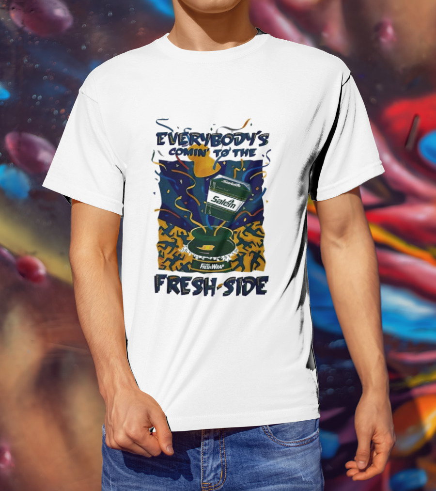 Everybody's Comin' To The Fresh Side Salem Cigarettes T-Shirt