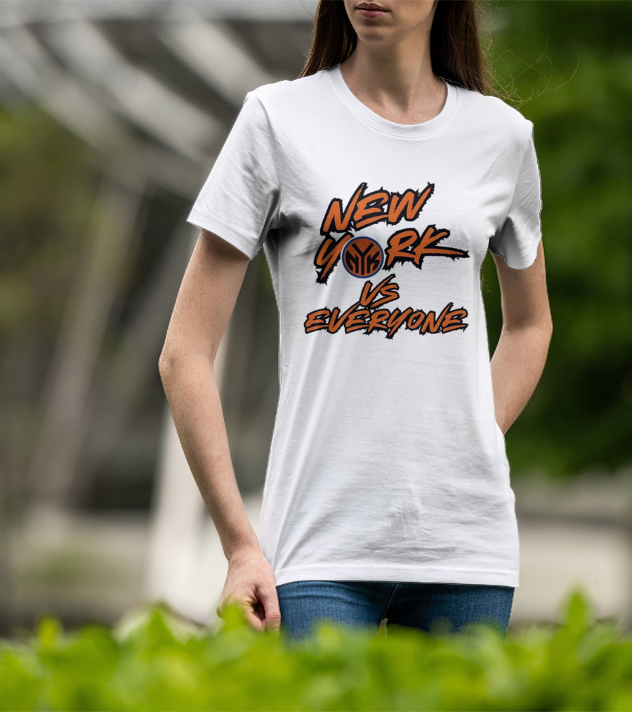 New York Knicks Vs Everyone NY Basketball Rivalry T-Shirt