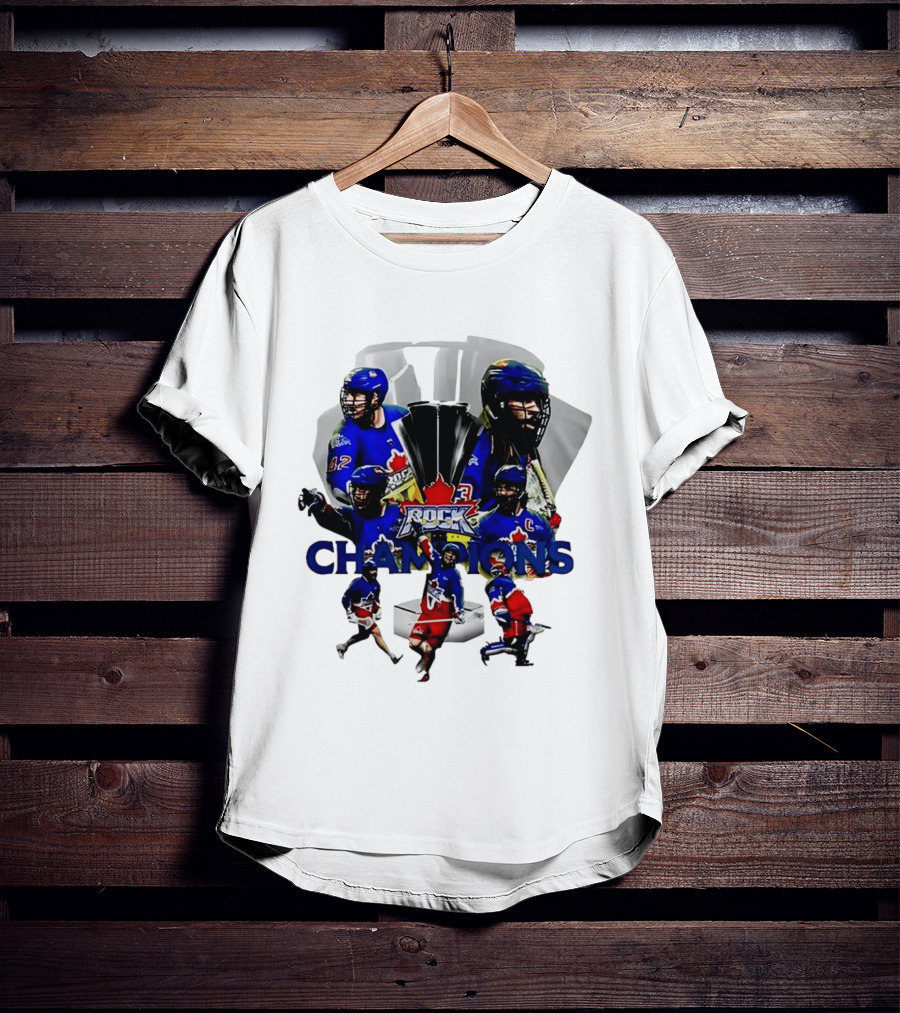 Toronto Rock Lacrosse Champions 2026 National League Victory T-Shirt