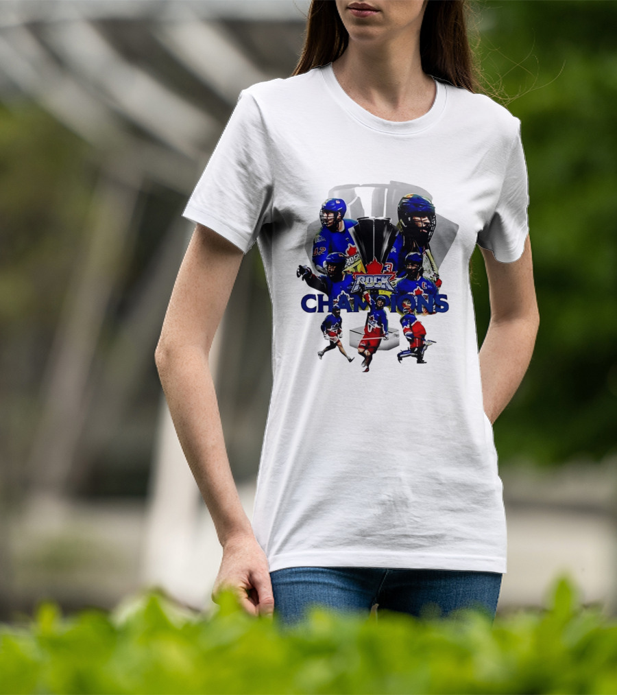 Toronto Rock Lacrosse Champions 2026 National League Victory T-Shirt