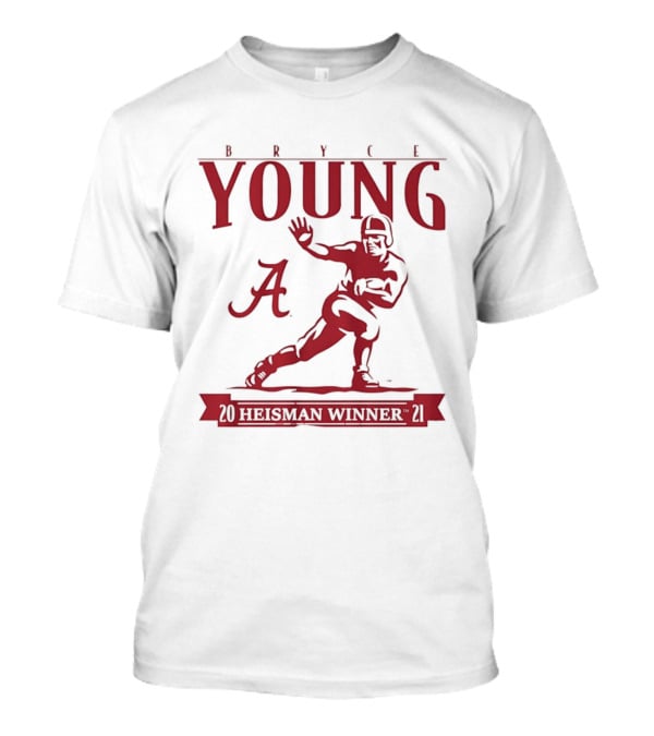 Bryce Young Alabama Crimson Tide A Heisman Winner T-Shirt
