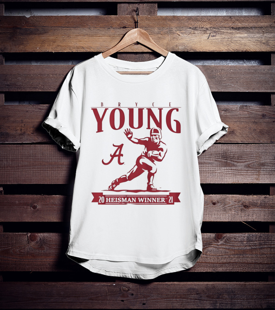 Bryce Young Alabama Crimson Tide A Heisman Winner T-Shirt
