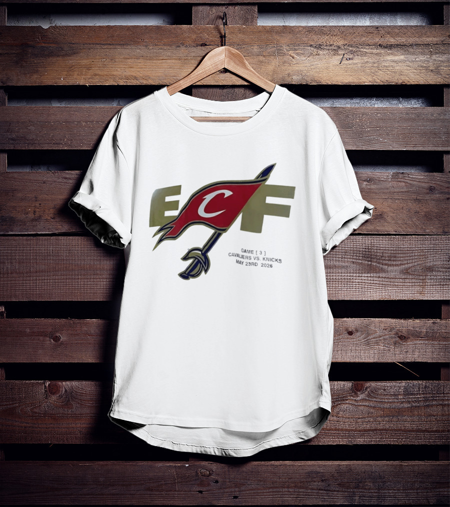 Cleveland Cavaliers ECF Game 3 Cavaliers Vs Knicks May 23rd 2026 T-Shirt