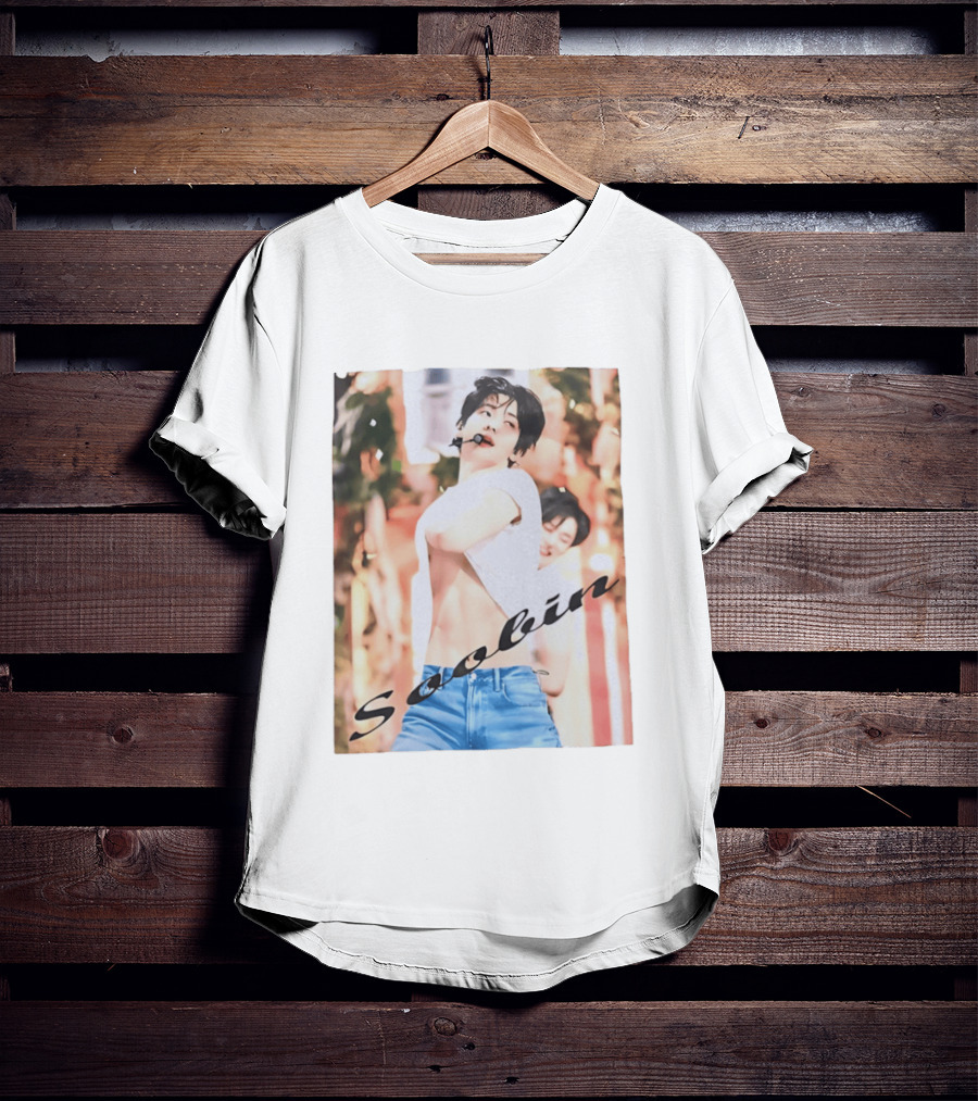 Soobin TXT Abs Performance Stage Fashion T-Shirt