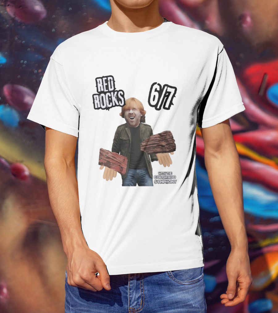 Trey Anastasio Red Rocks 6/7 With The Colorado Symphony T-Shirt