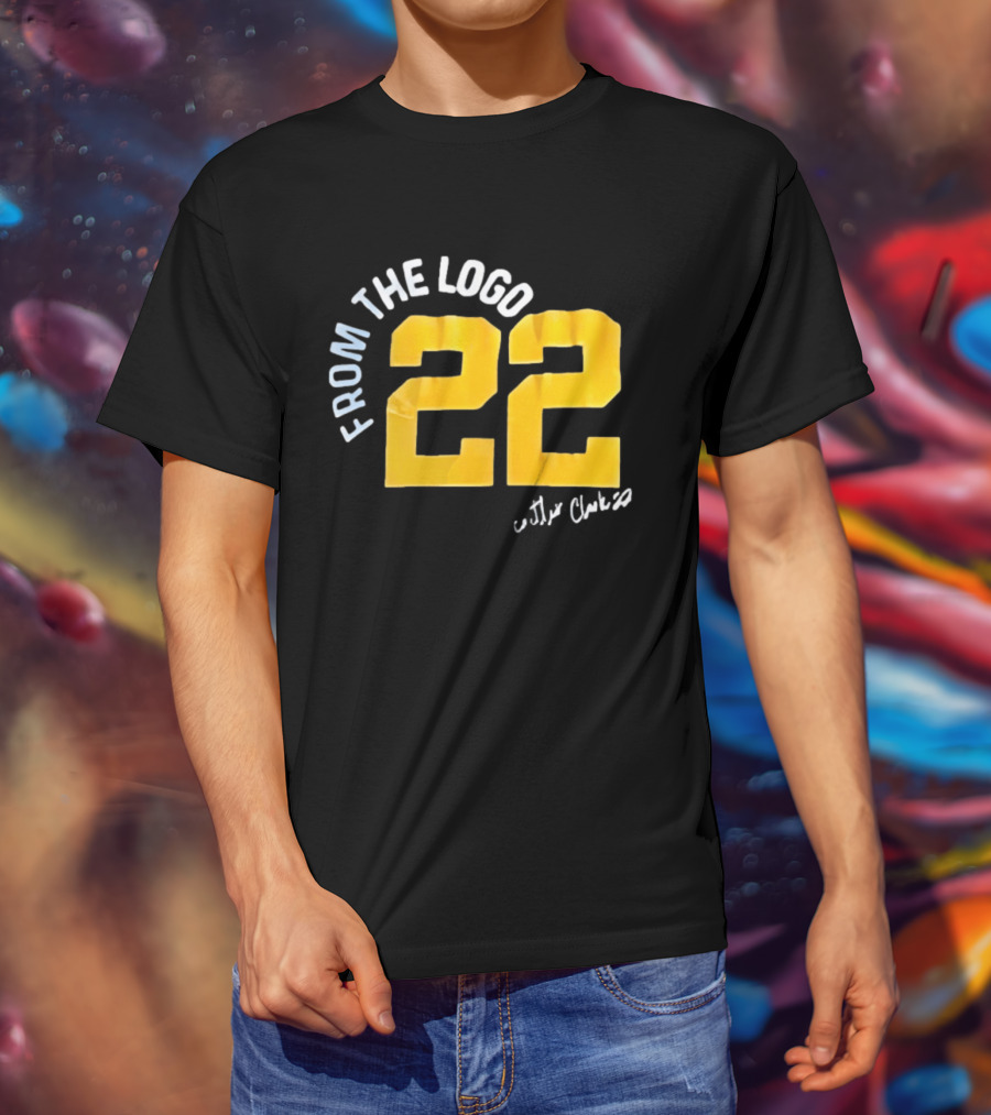 Caitlyn Clark Iowa Hawkeyes From The Logo 22 T-Shirt
