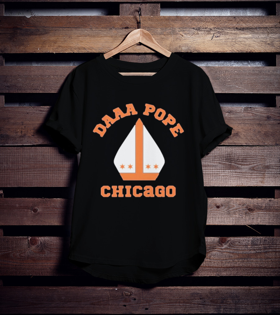 Daaa Pope Chicago Bears Miter Hat Mike Ditka T-Shirt