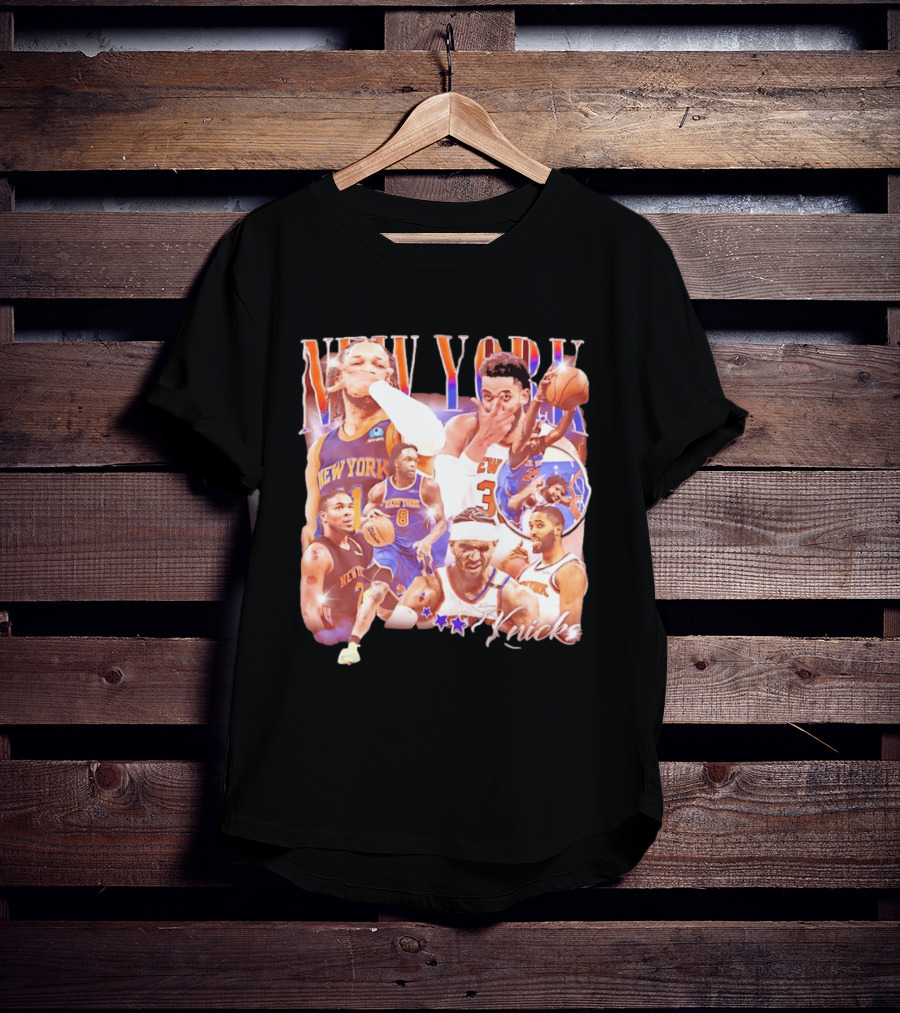 New York Knicks Players Basketball Stars T-Shirt