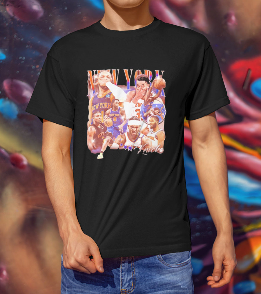 New York Knicks Players Basketball Stars T-Shirt