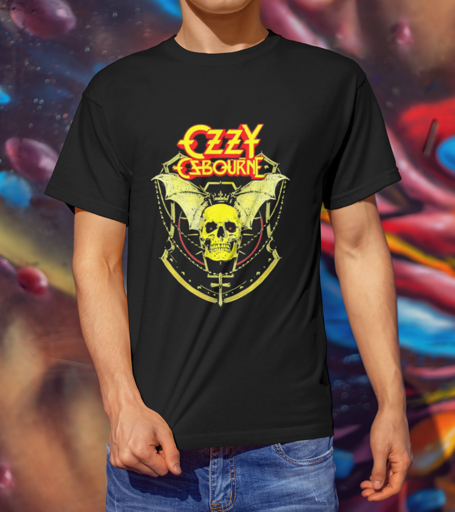 Ozzy Osbourne Winged Skull Prince Of Darkness T-Shirt