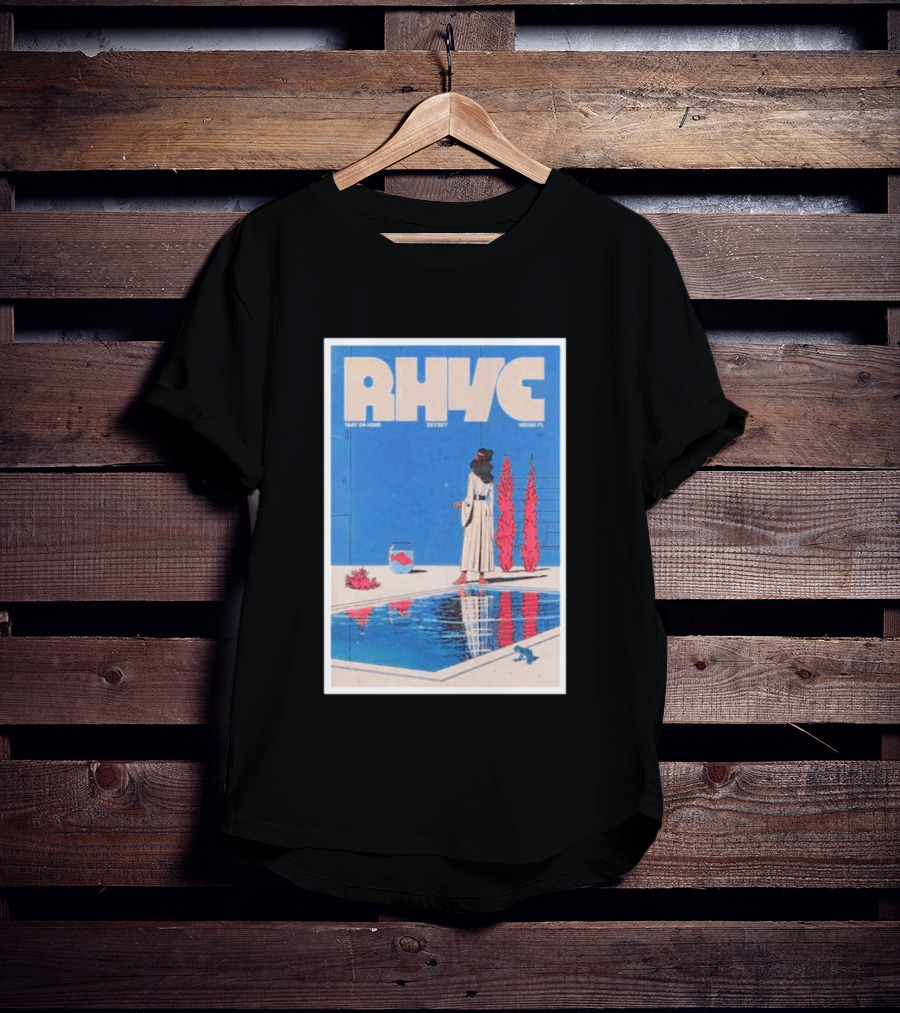 Rhye Zeyzey Poolside May 24 2026 Miami FL Retro Vibe T-Shirt