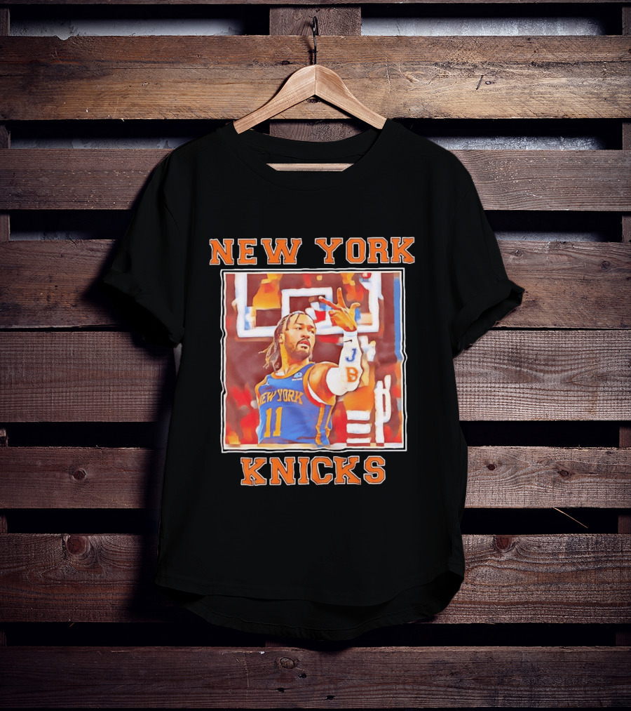 New York Knicks Jalen Brunson 11 JB Player Highlight T-Shirt