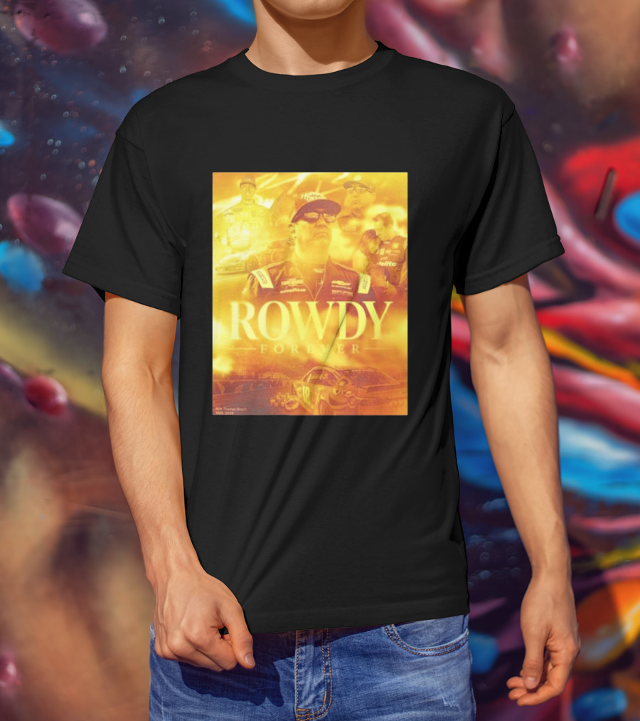 Kyle Busch Rowdy Forever Racing Daytona NASCAR 1985 2026 T-Shirt