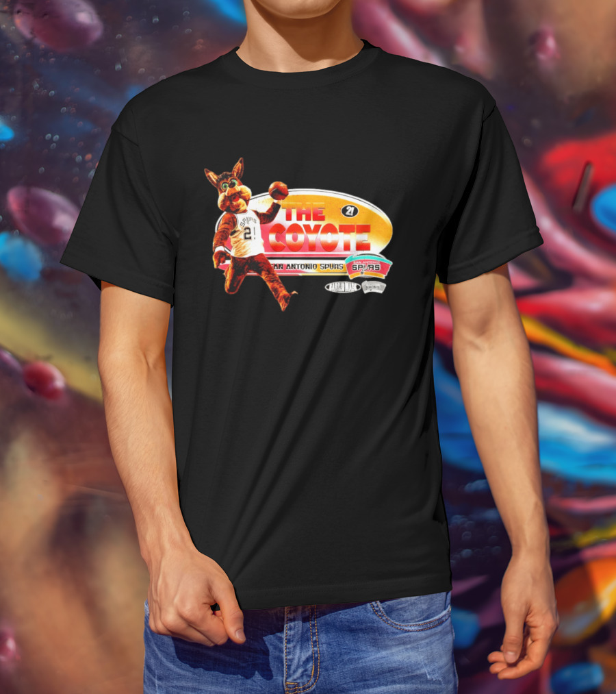 The Coyote 21 San Antonio Spurs Fans Karmanac T-Shirt