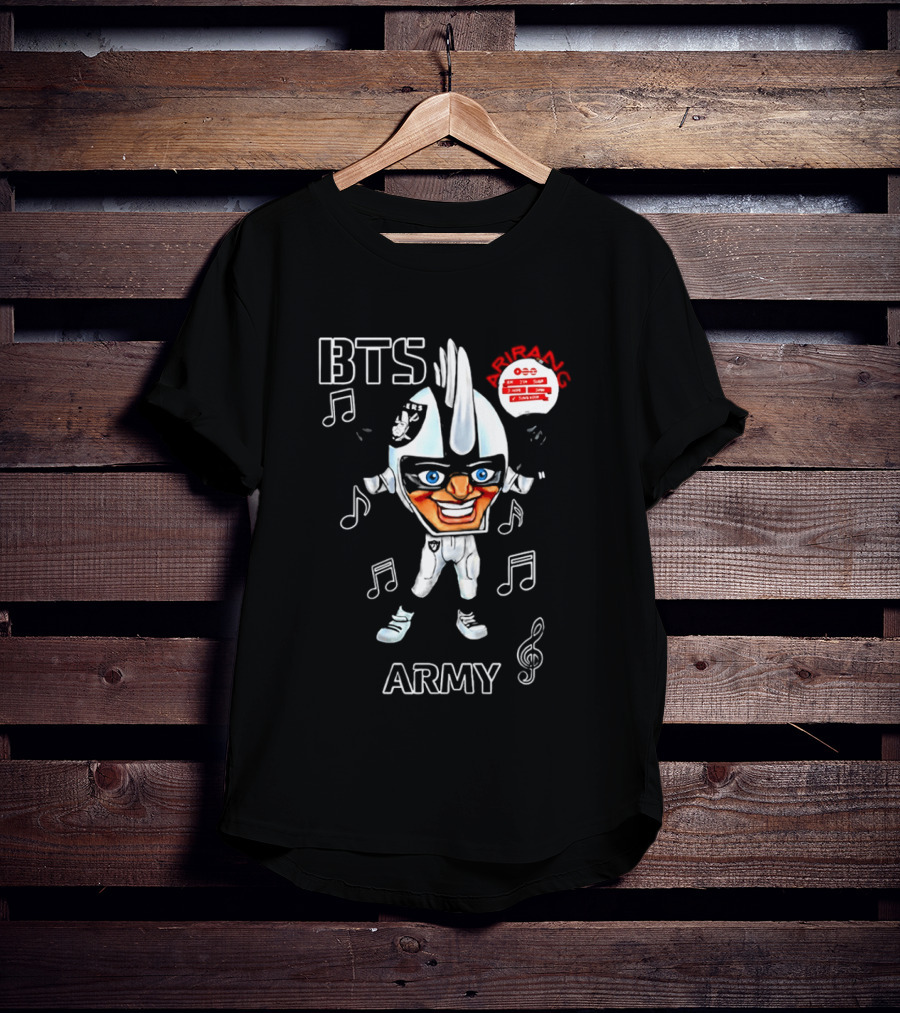 BTS ARMY Las Vegas Raiders World Tour 2026 Arirang T-Shirt