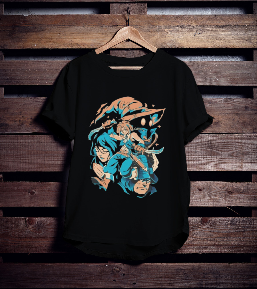 Final Fantasy IX Zidane Tribal Epic Adventure Thief T-Shirt