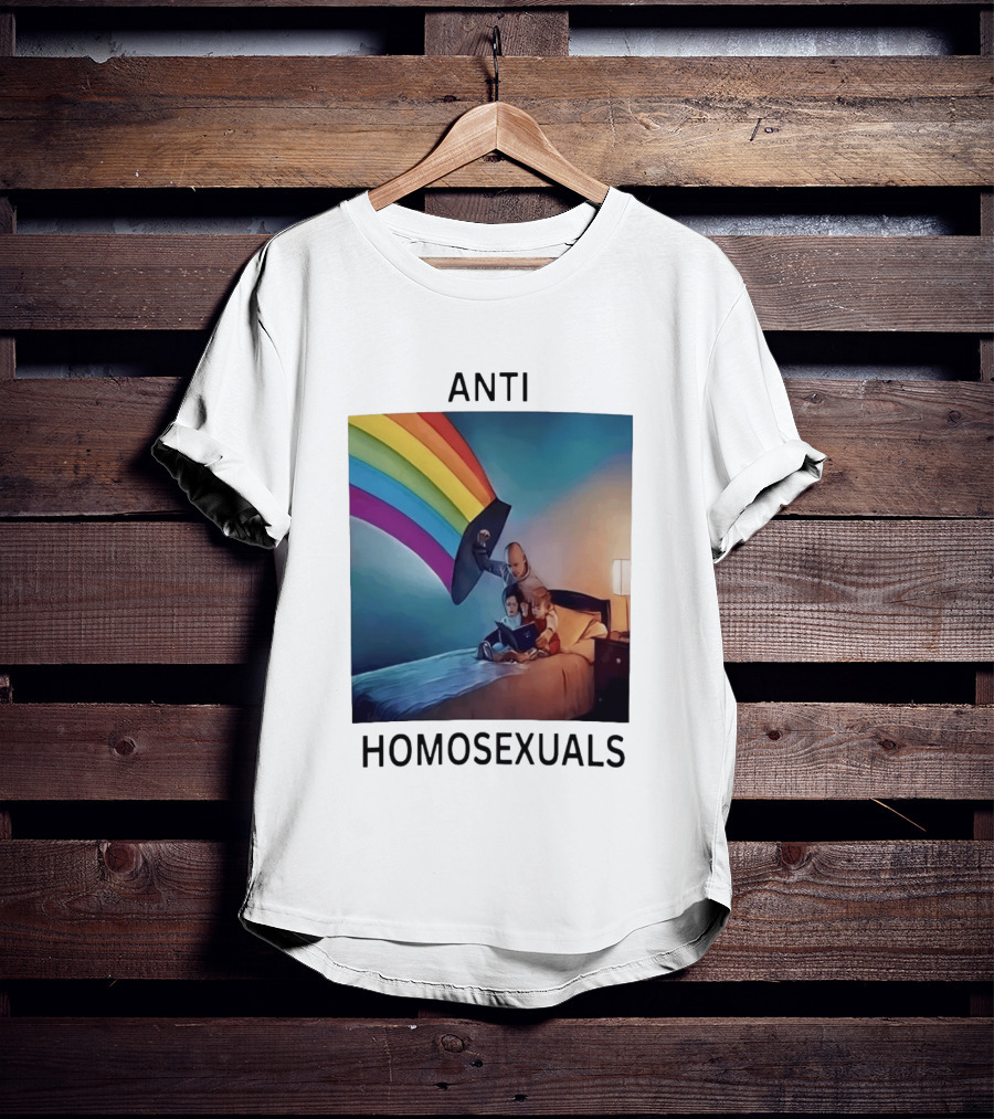 Anti Homosexuals Pride Rainbow T-Shirt