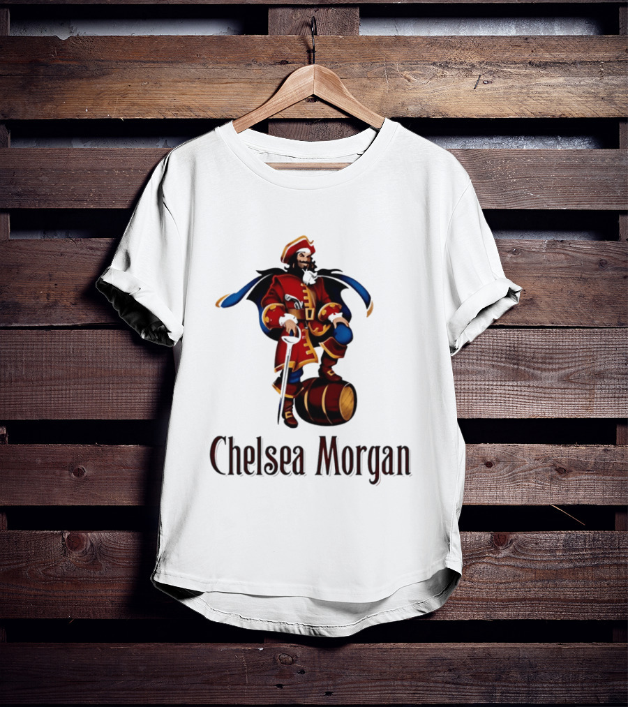 Chelsea Morgan Pirate Captain Red Coat T-Shirt