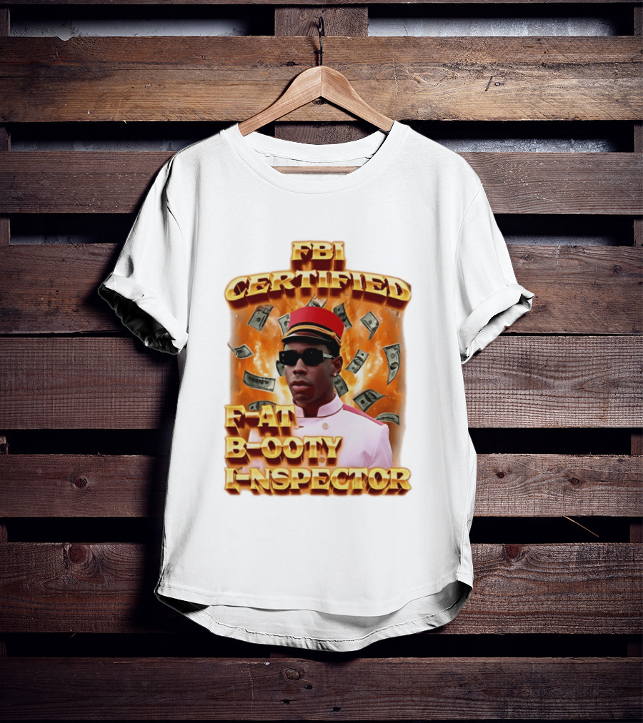 FBI Certified F At B Ooty I Nspector Money Explosion T-Shirt