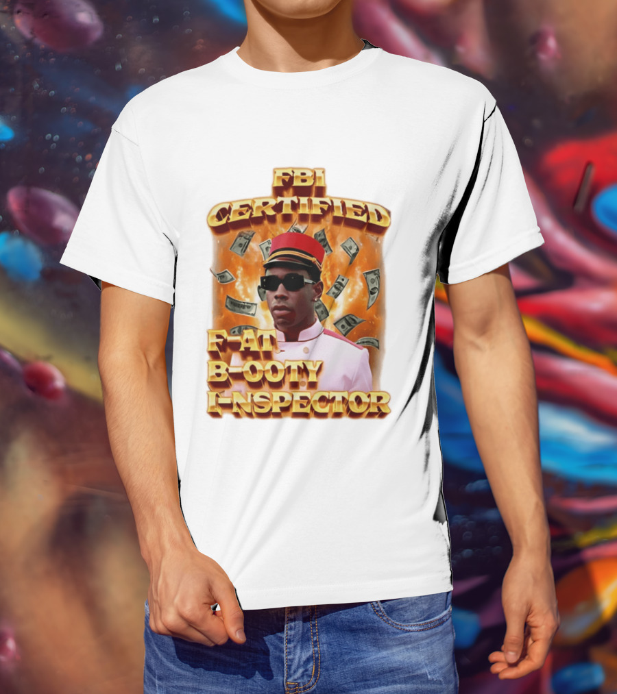 FBI Certified F At B Ooty I Nspector Money Explosion T-Shirt