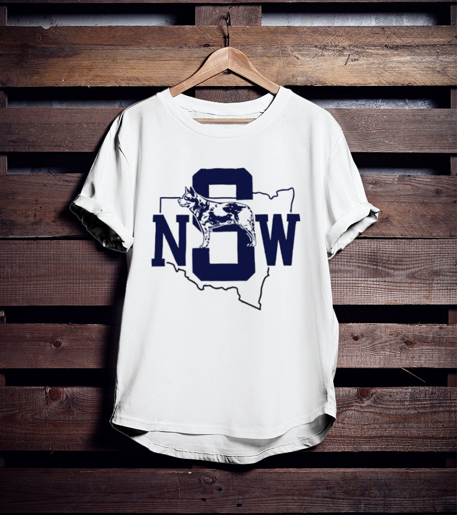 NSW Cattle Dog Map New South Wales Australia T-Shirt