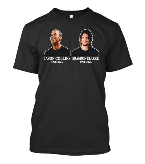 Allen Iverson Jason Collins Brandon Clarke 1978 2026 1996 2026 T-Shirt