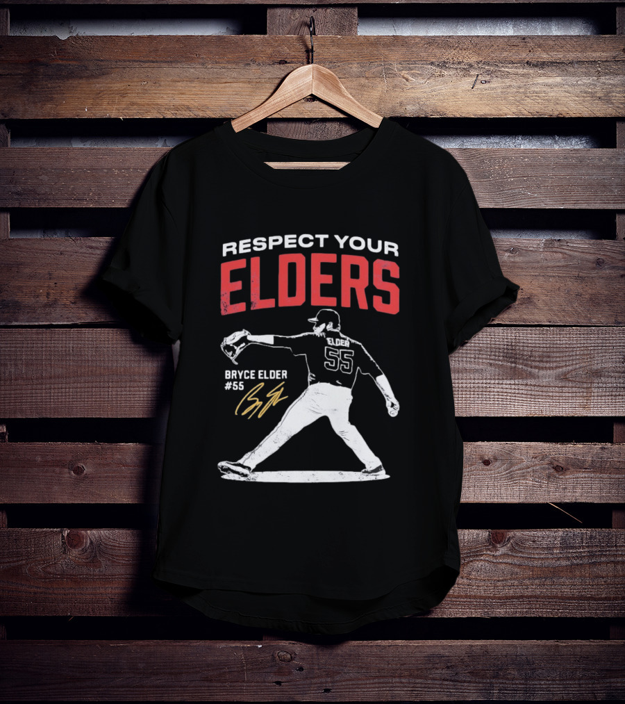 Respect Your Elders Bryce Elder #55 Atlanta T-Shirt