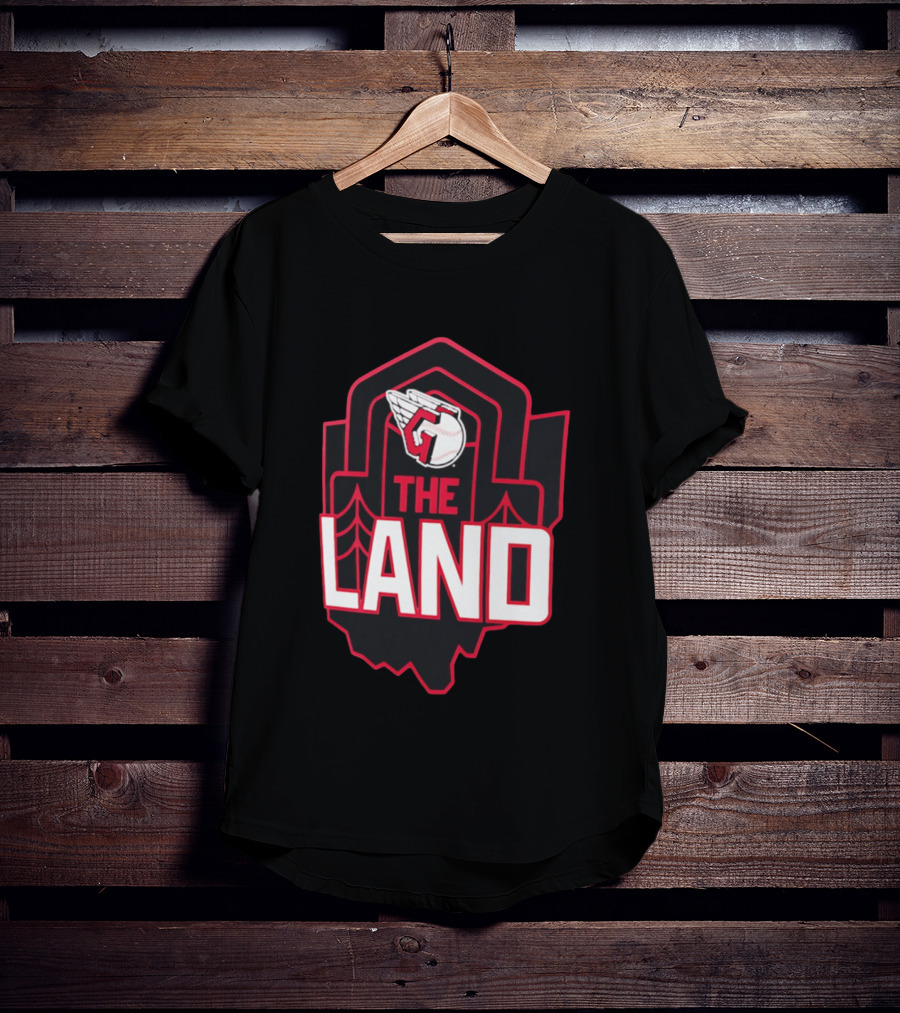 Cleveland Guardians The Land Baseball Winged G T-Shirt