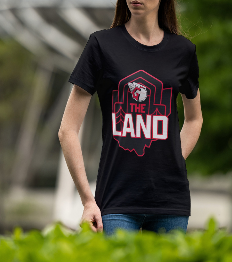 Cleveland Guardians The Land Baseball Winged G T-Shirt